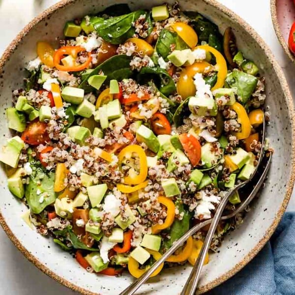 Quinoa Avocado Salad Recipe (Ready in 20 min!) Foolproof Living