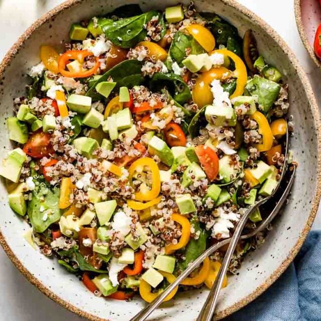 Quinoa Avocado Salad Recipe (Ready in 20 min!) - Foolproof Living