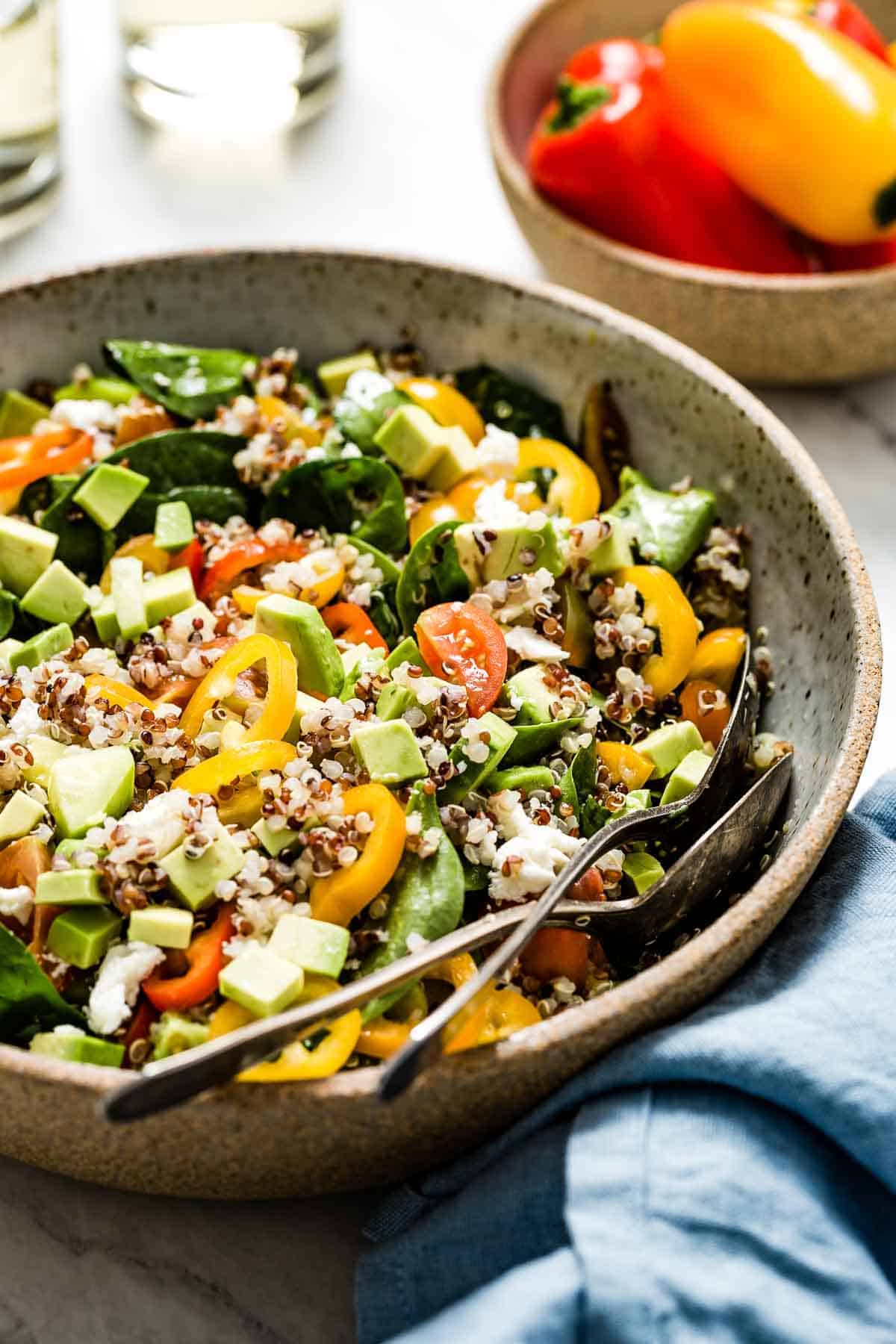Quinoa Avocado Salad Recipe Ready In 20 Min Foolproof Living