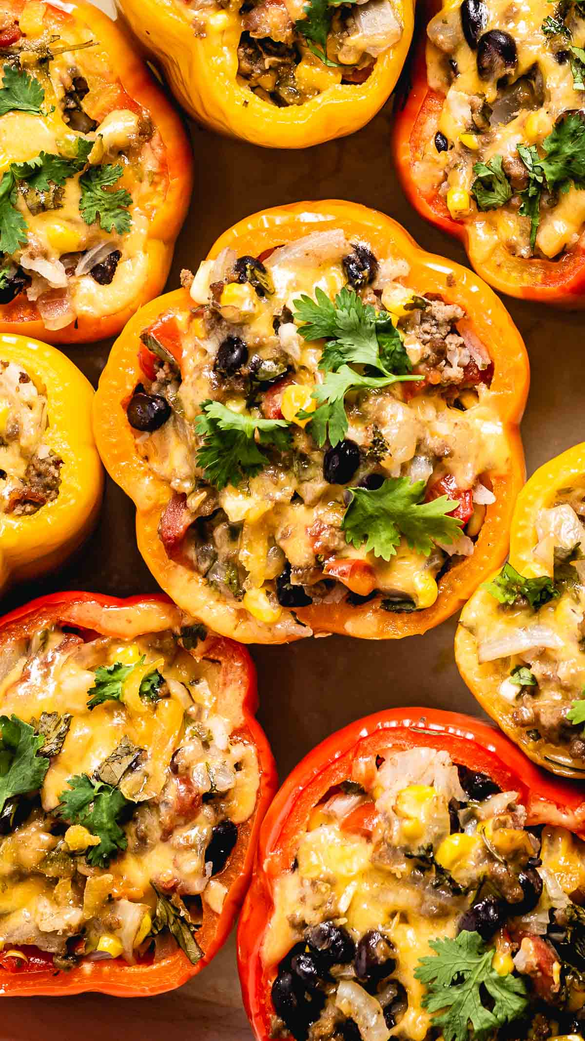 Mexican Stuffed Bell Peppers Recipe - Foolproof Living