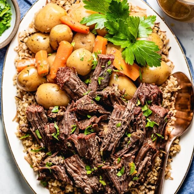 Pressure Cooker Pot Roast with Vegetables Foolproof Living