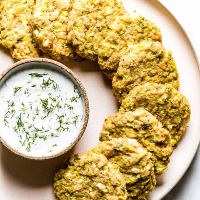 Baked Zucchini Fritters with Breadcrumbs Foolproof Living