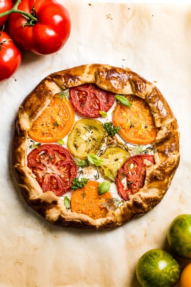 Tomato Galette Recipe - Foolproof Living