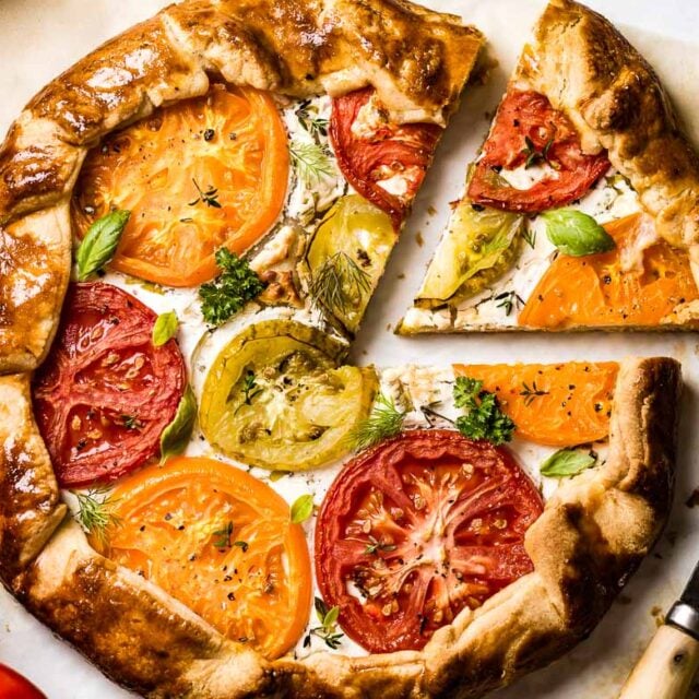Tomato Galette Recipe (An Easy Savory Galette Recipe) Foolproof Living