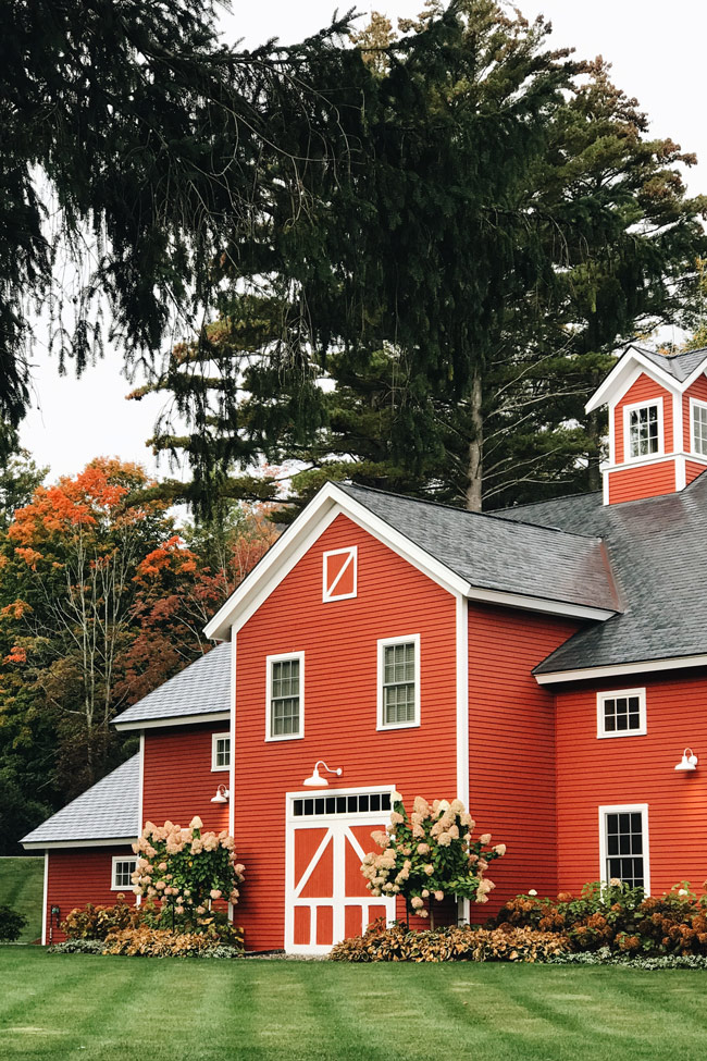 A Vermont Barn in Autumn