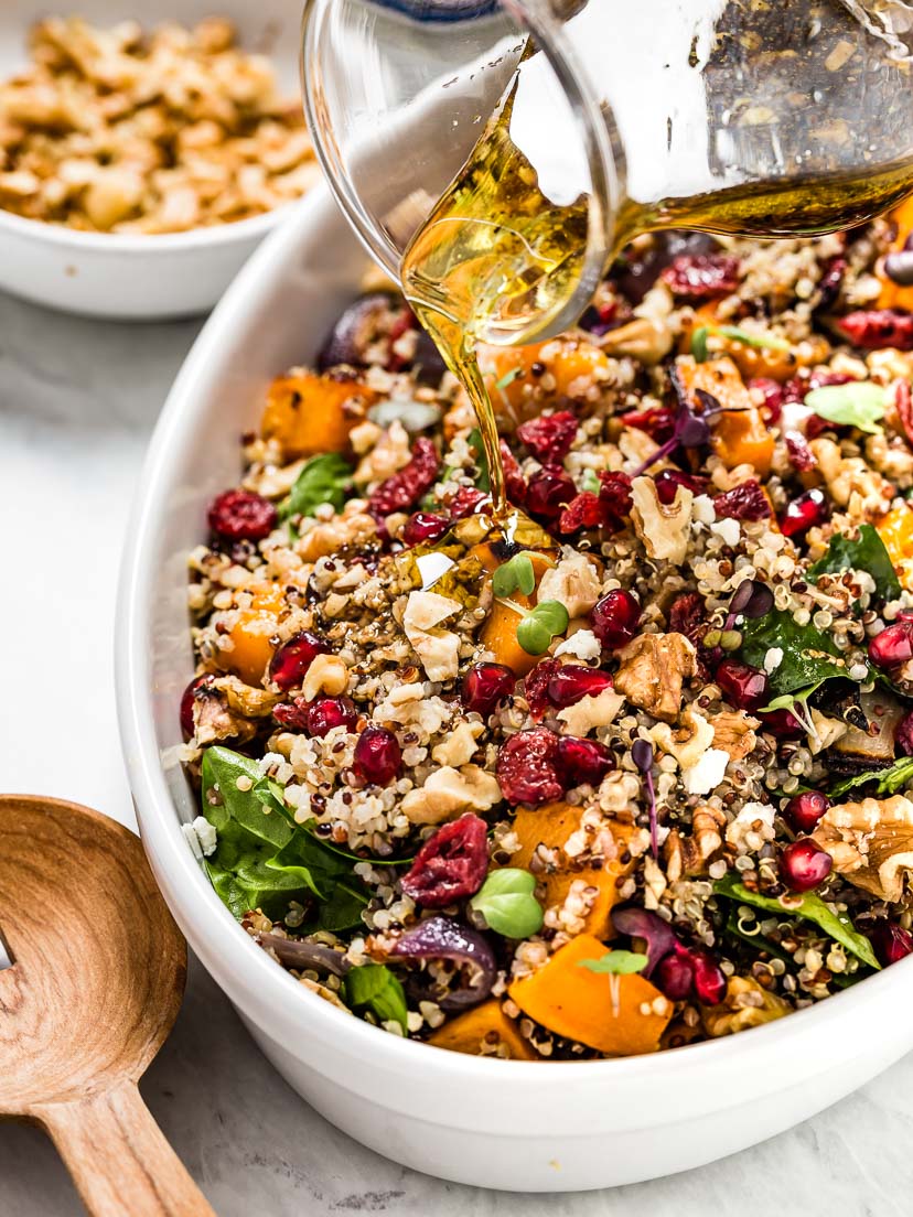 Butternut Squash Quinoa Salad - Foolproof Living