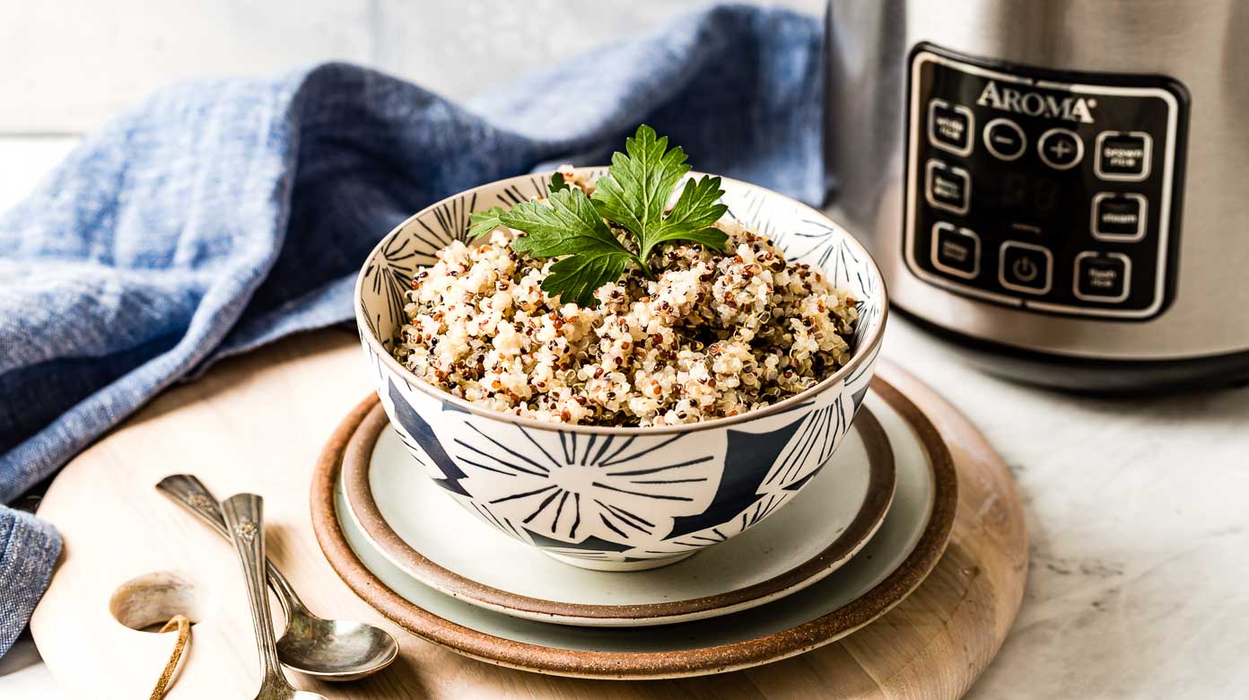 How to Cook Quinoa in the Rice Cooker - Project Meal Plan