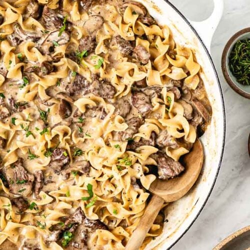 Easy Beef Stroganoff One Skillet Recipe (VIDEO!) Foolproof Living