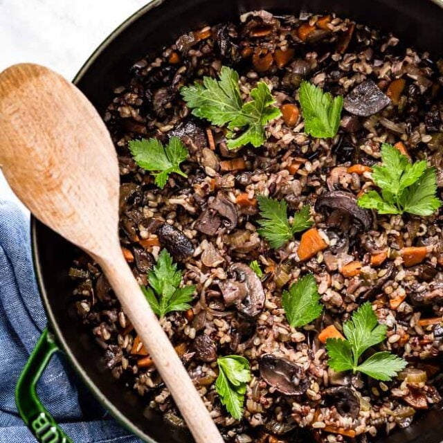 Wild Rice Pilaf Recipe (OnePot, Vegan & GF) Foolproof Living
