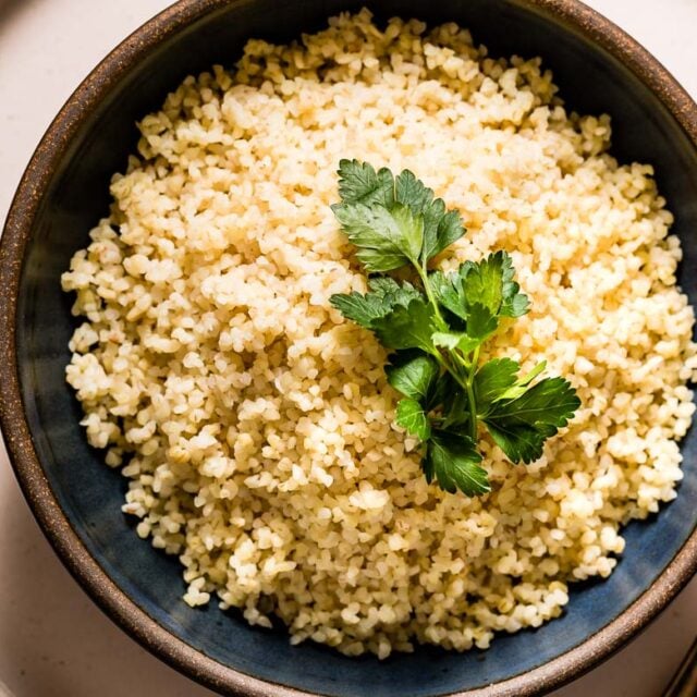 How to Cook Bulgur Wheat (Basic Cooking Instructions) - Foolproof Living