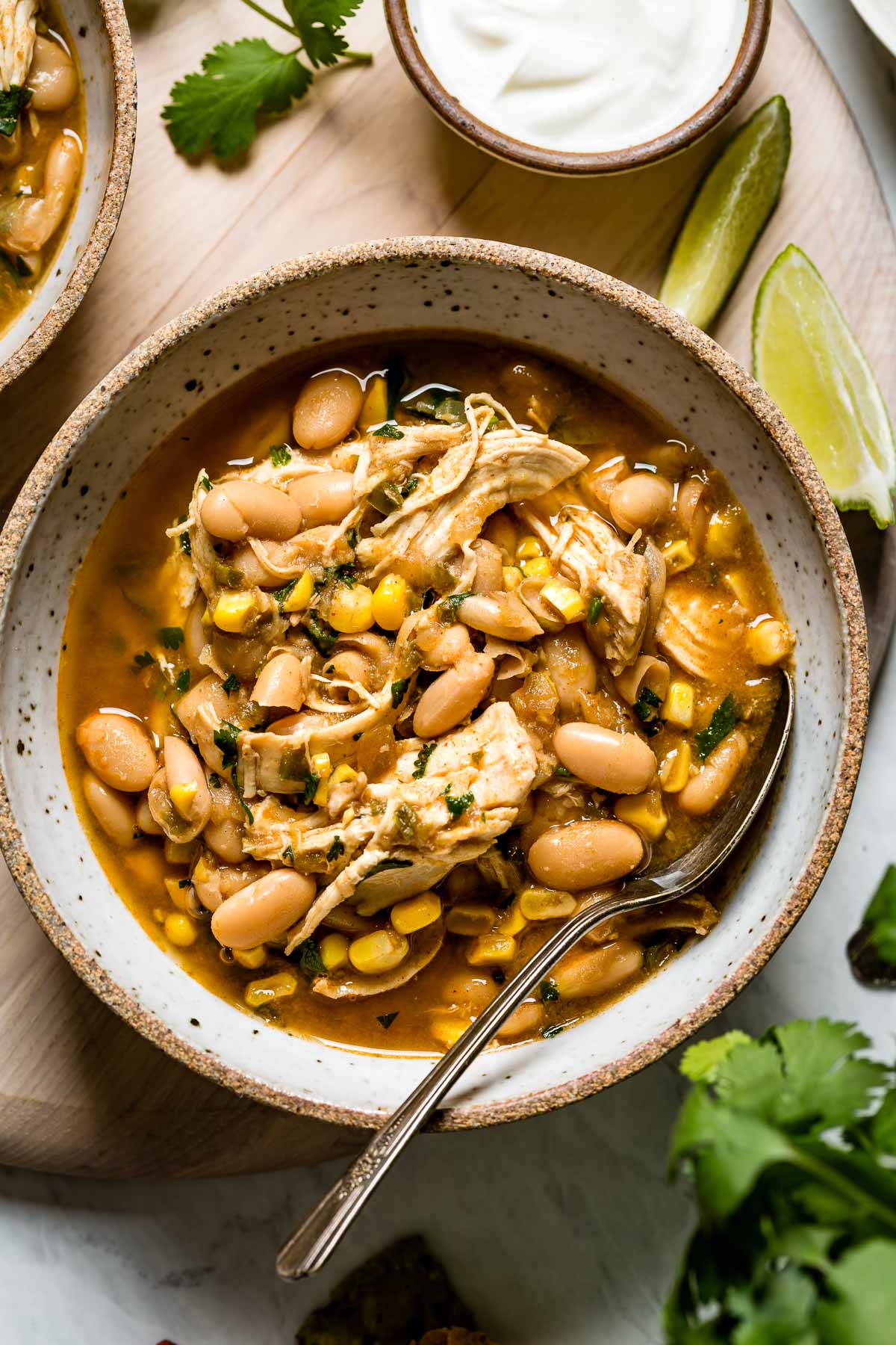 Instant Pot Chicken and White Bean Soup