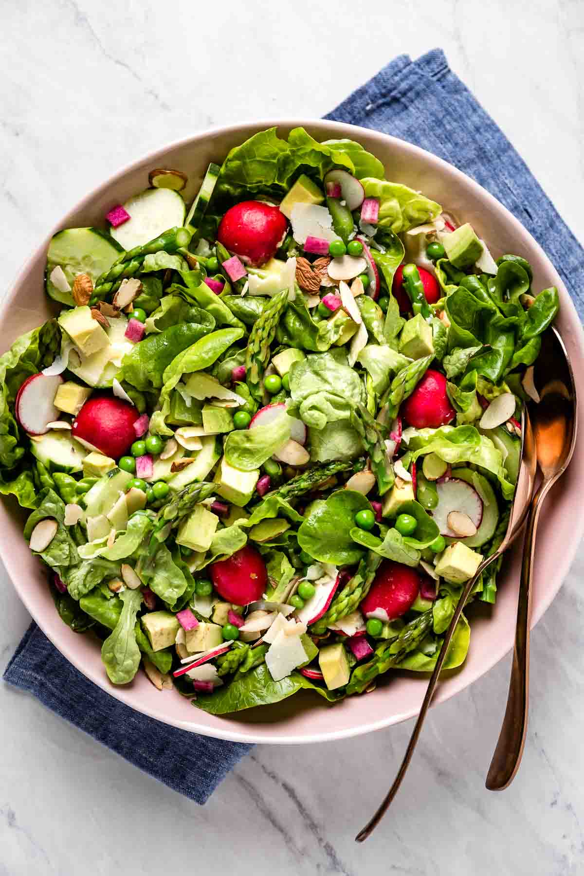 Simple Spring Mix Salad Recipe - Foolproof Living