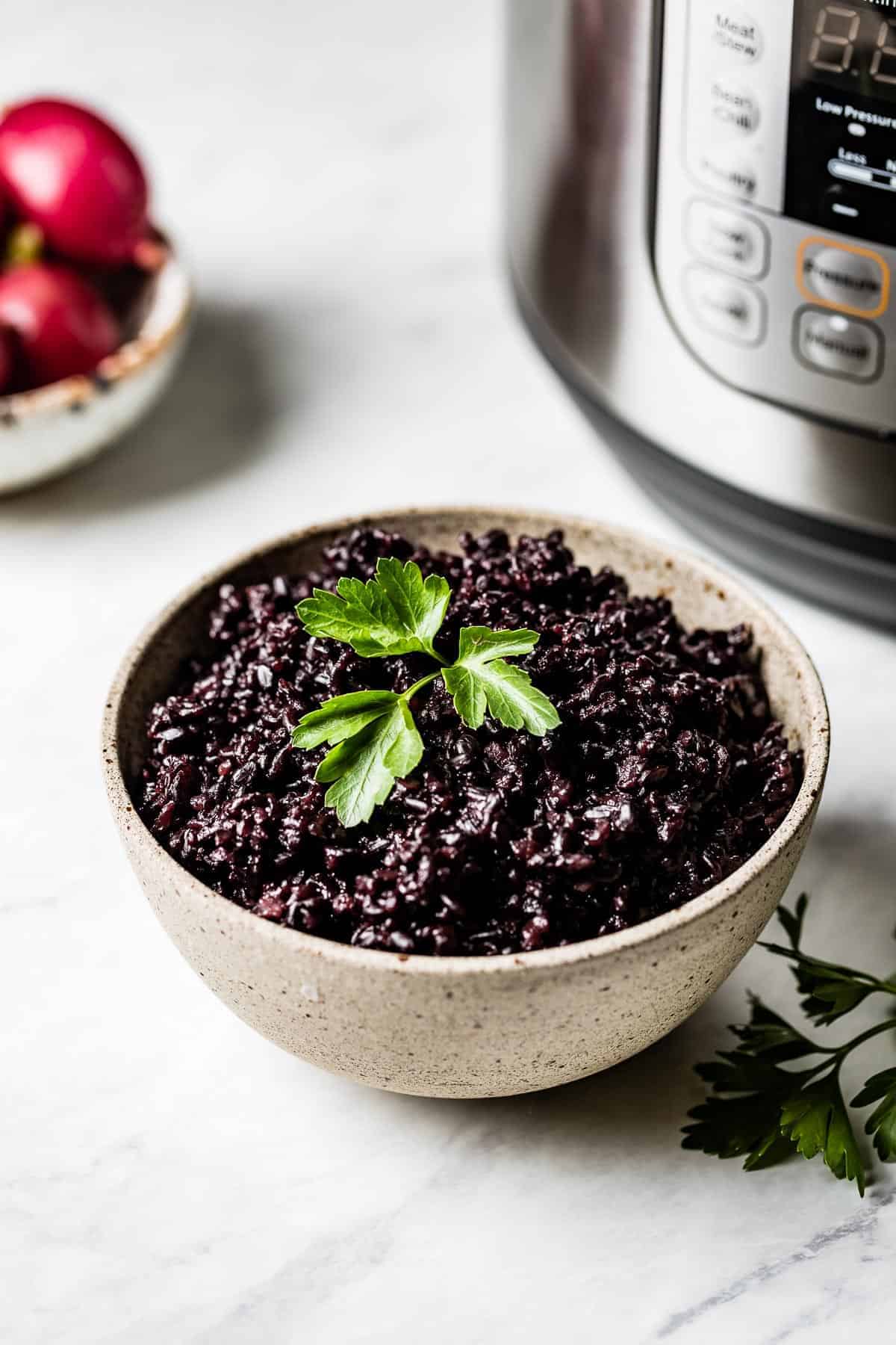 Pressure Cooker (Instant Pot) Forbidden Black Rice