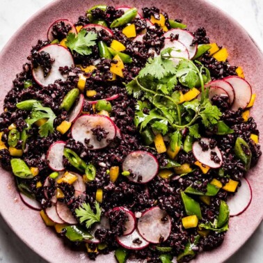 Black Rice Salad Recipe (with Asian Flavors) - Foolproof Living