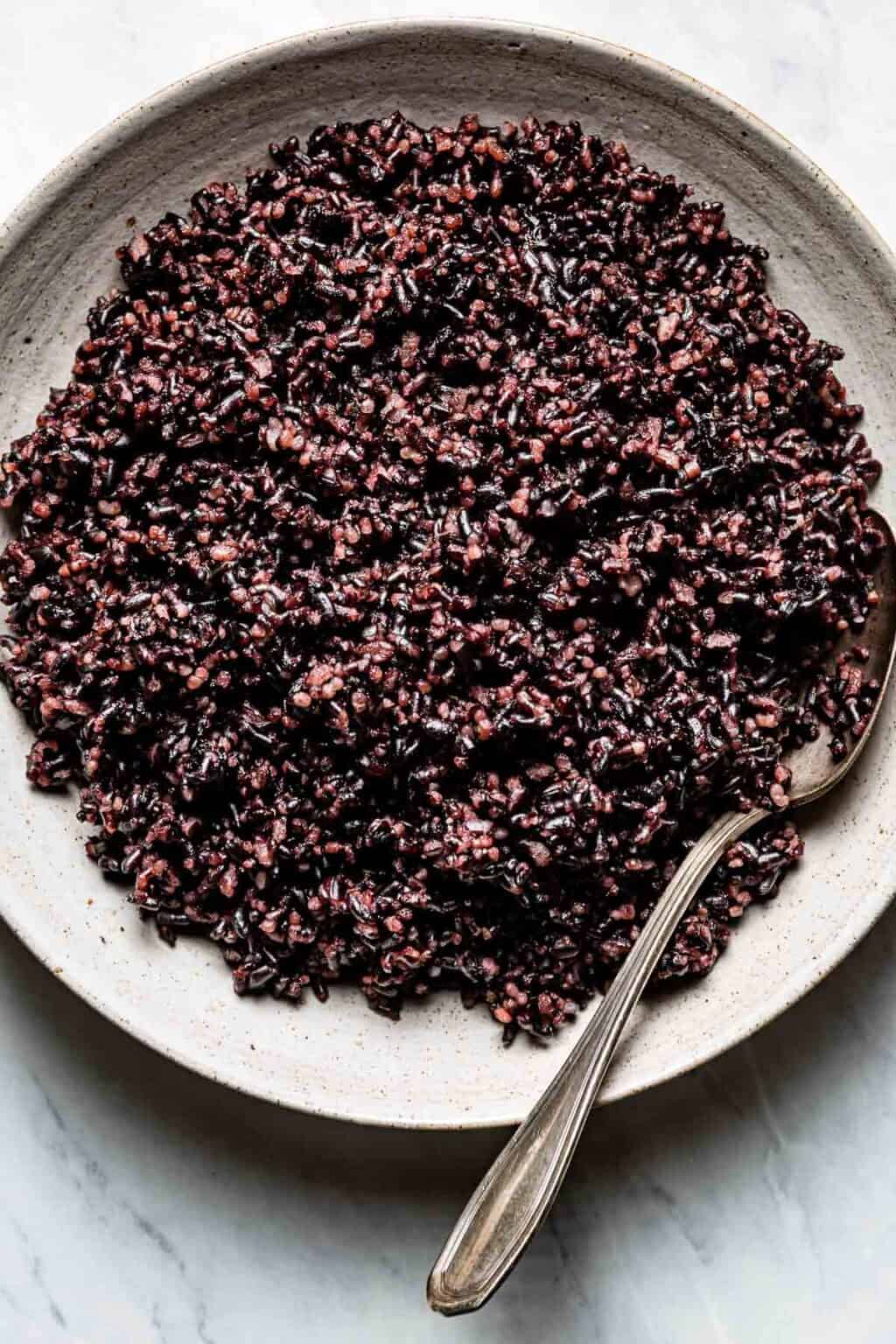 How to Cook Black Rice in Rice Cooker Foolproof Living