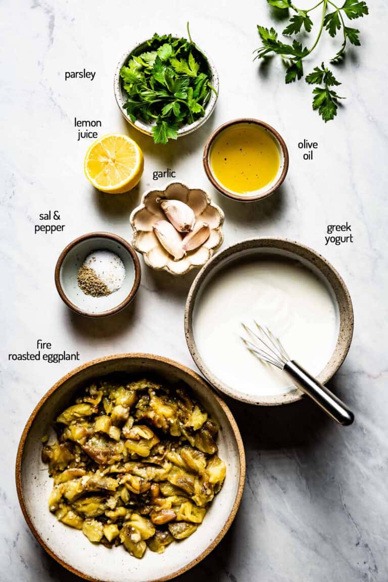 Eggplant Yogurt Recipe (Turkish Eggplant Dip) Foolproof Living