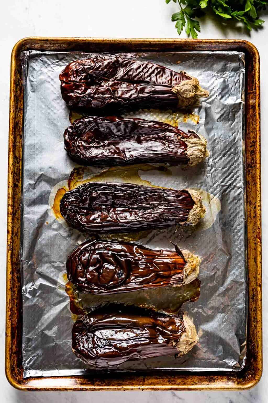 how-to-roast-whole-eggplant-in-oven-whole-baked-aubergine-recipe