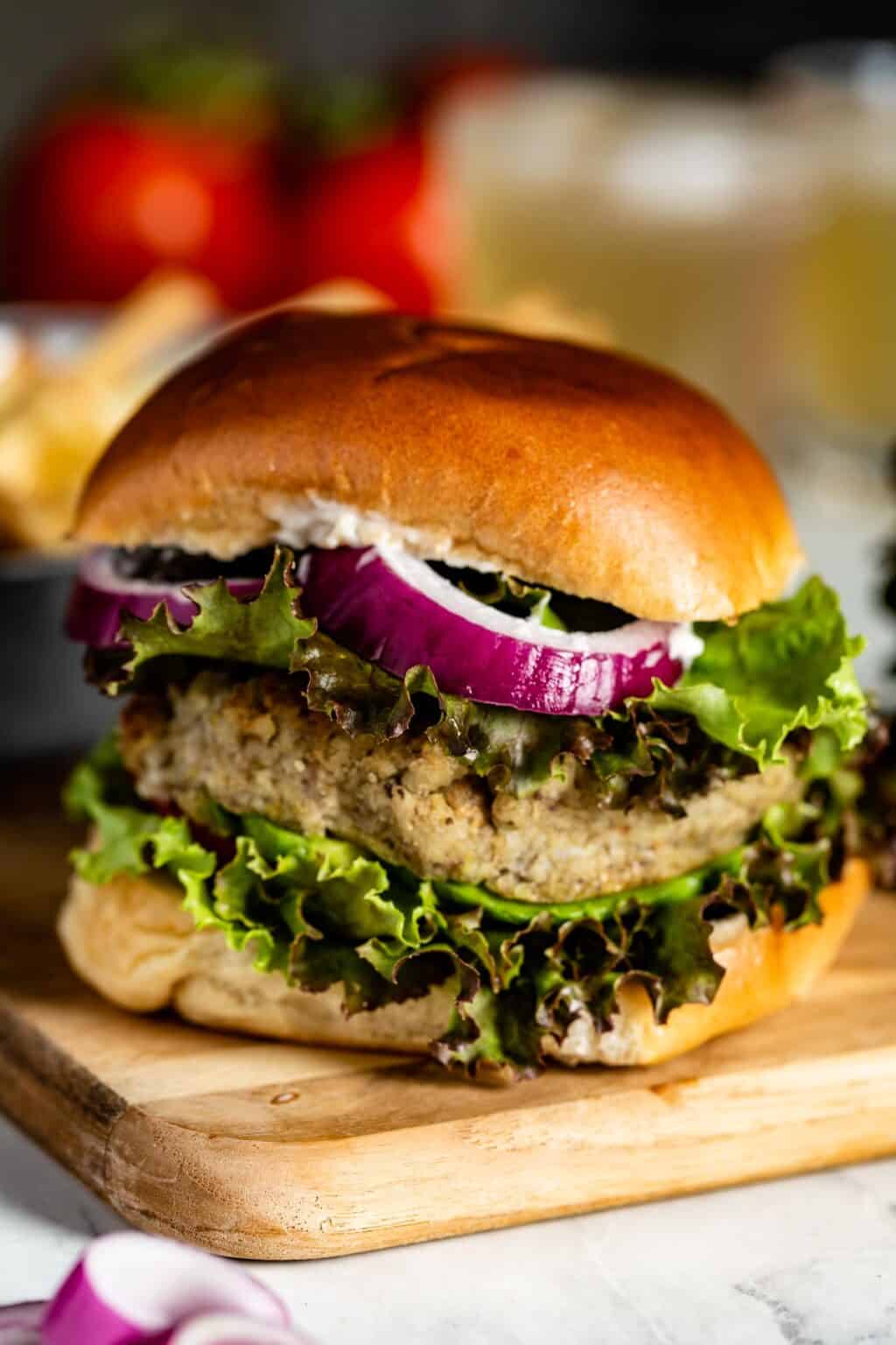 Bulgur Burger with Lentils (Vegan Recipe) - Foolproof Living