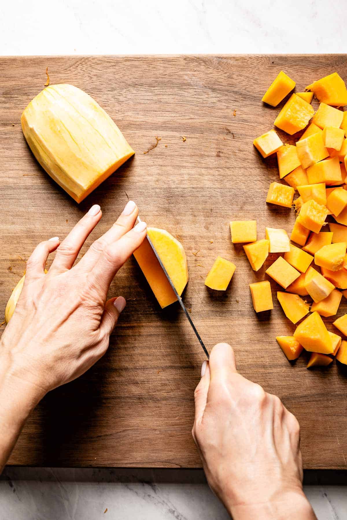 How To Cut Butternut Squash