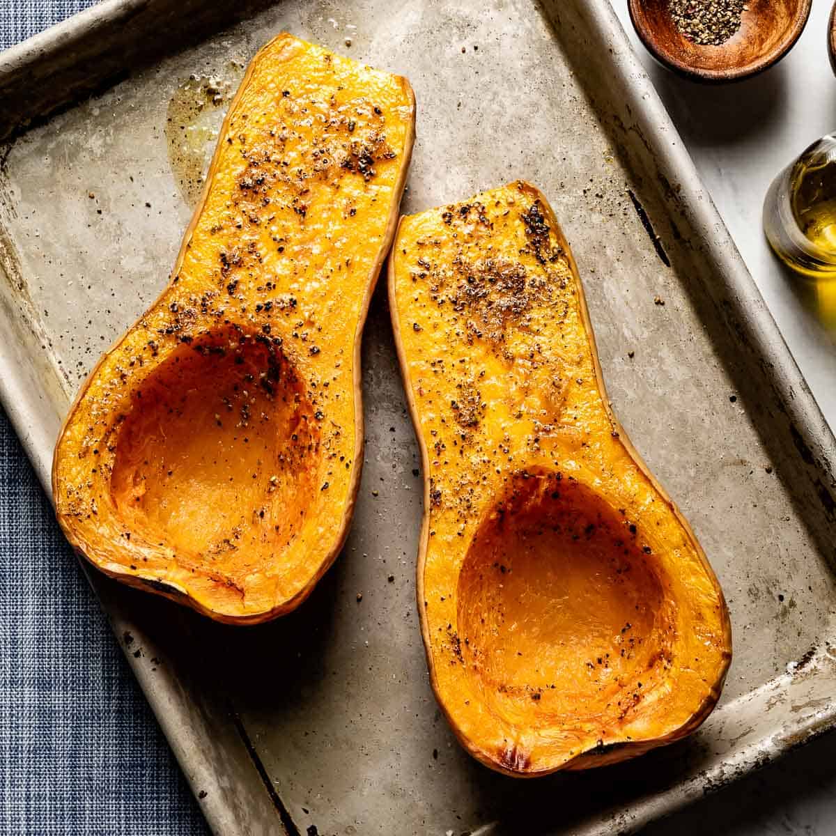 How To Roast Butternut Squash Half