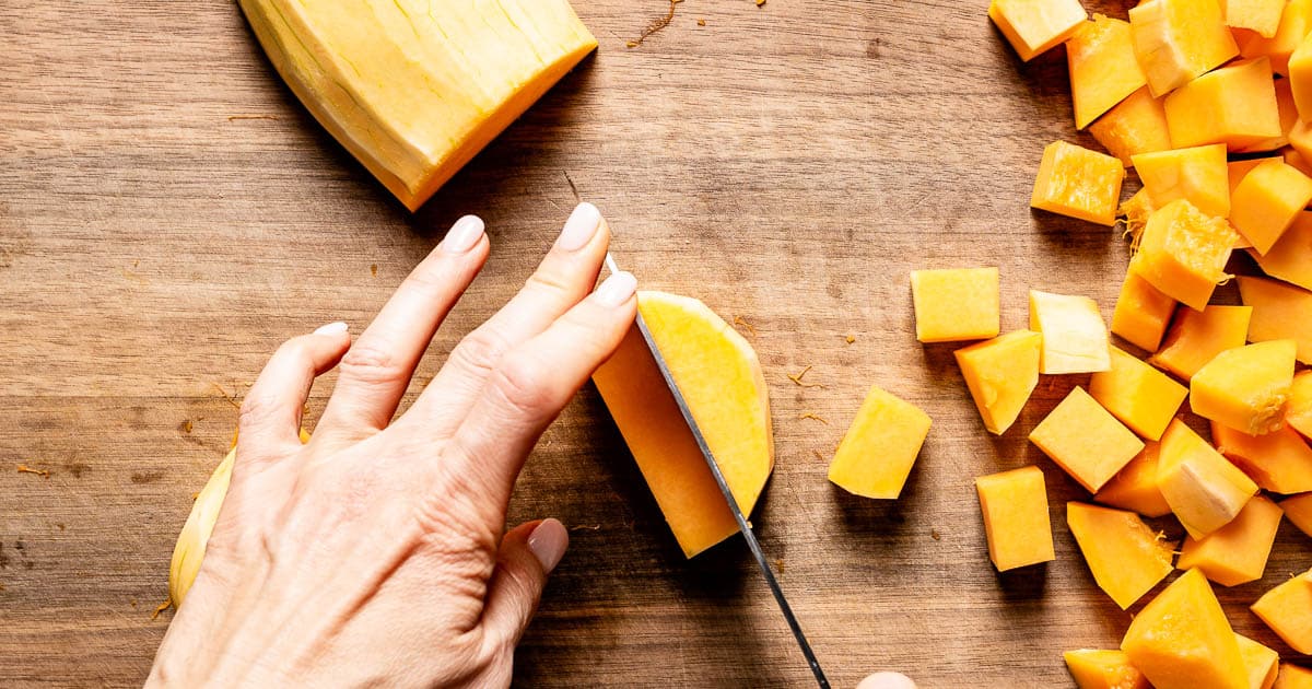 How to Cut Butternut Squash (Easily!) - Little House Living