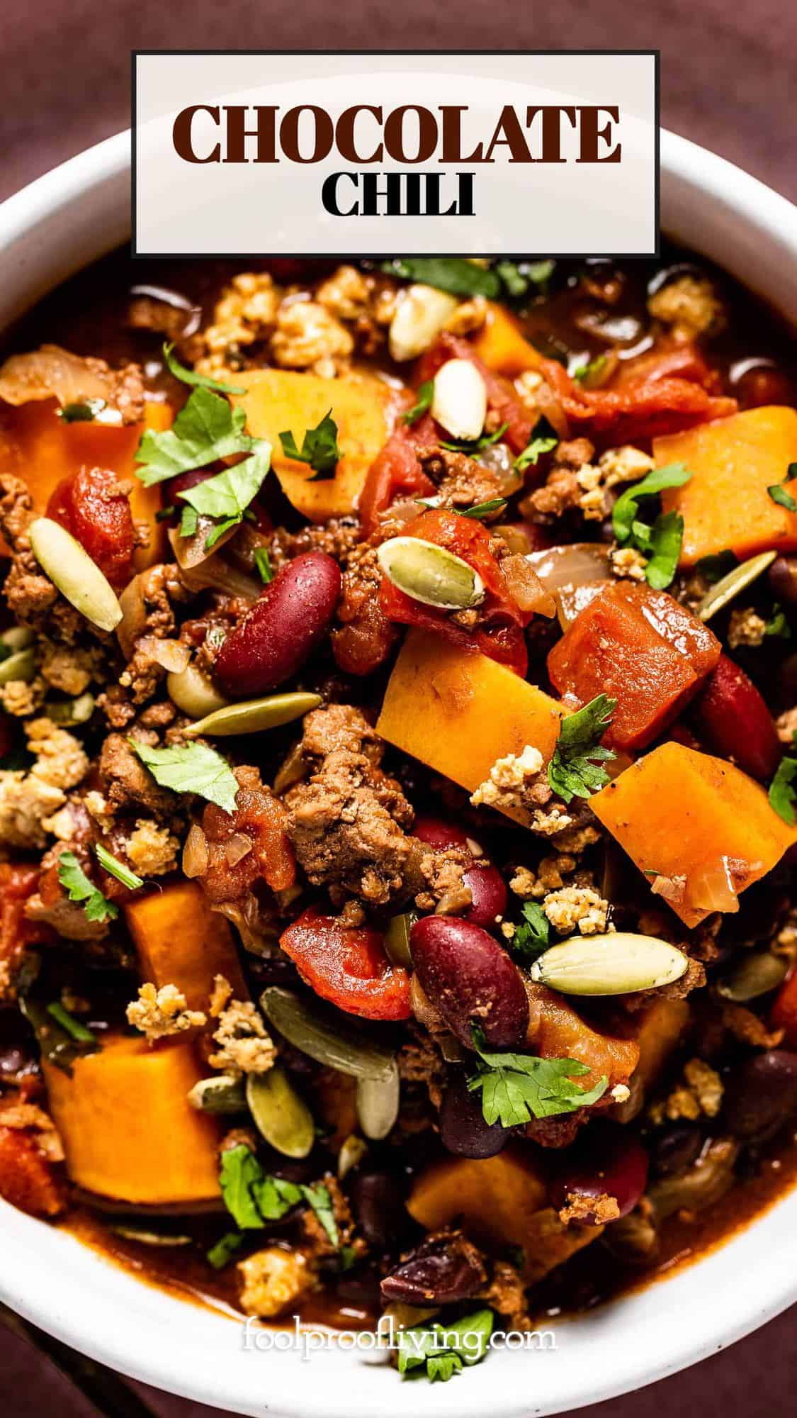 Chocolate Chili Recipe Foolproof Living