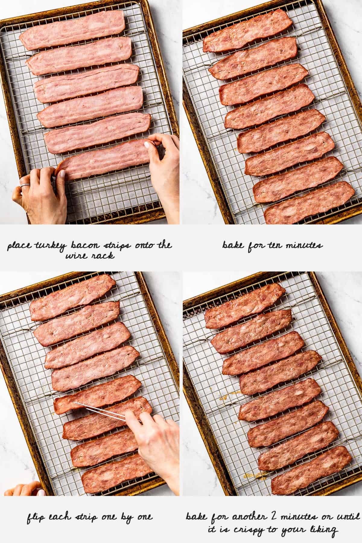 How to Bake Turkey Bacon In The Oven - My Forking Life