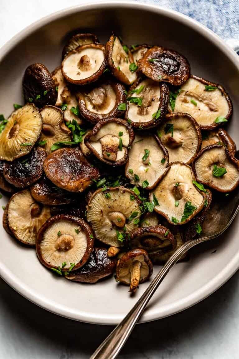 Roasted Shiitake Mushrooms Recipe Foolproof Living