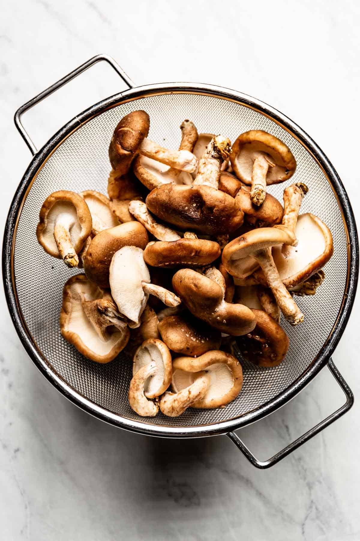 Sautéed Shiitake Mushrooms - Food with Feeling