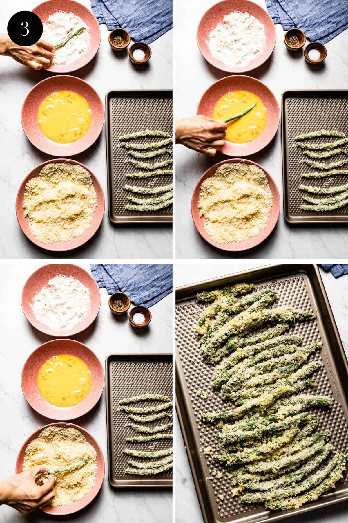 a collage of images showing how to make the recipe