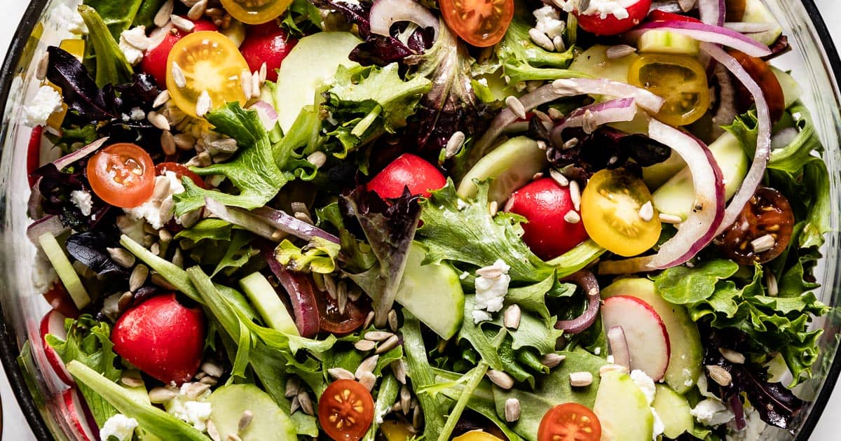 Spring Mix Salad - 15 minute recipe! - Foolproof Living