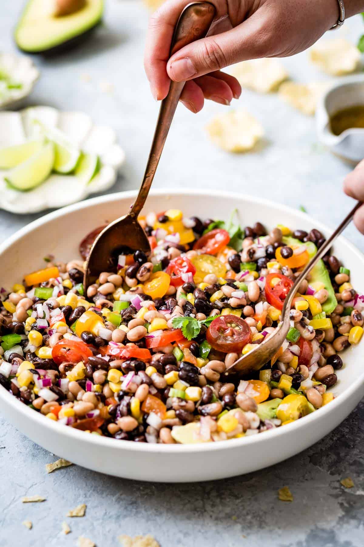 Cowboy Caviar in a bowl