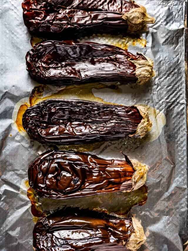 Whole Roasted Eggplant story