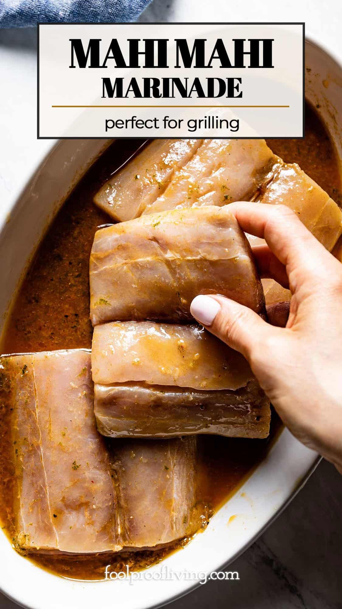 Mahi Mahi Marinade (Perfect for Grilled, Baked, or Pan Seared Mahi Mahi)