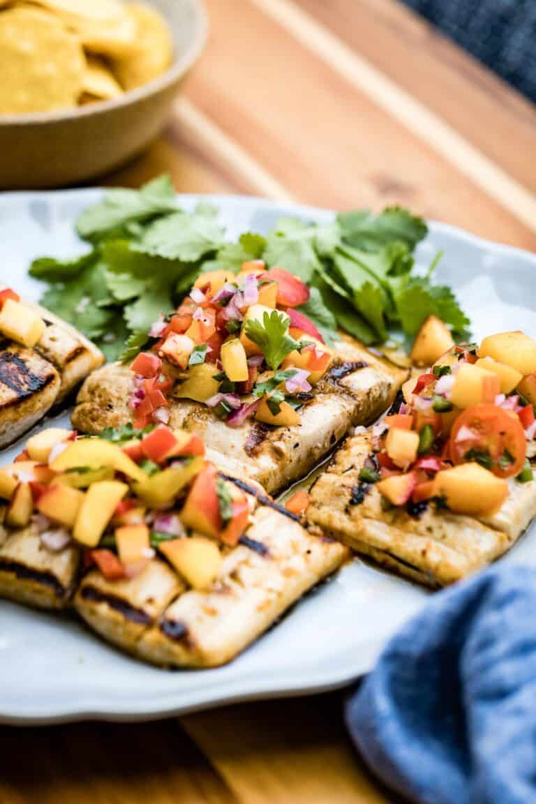 Grilled Mahi Mahi With Lime Marinade Foolproof Living   Mahi Mahi Grilling Recipes 768x1152 