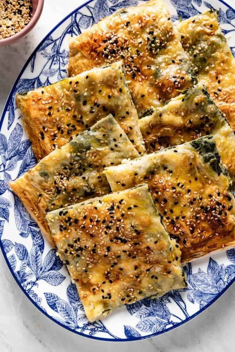 Spinach And Feta Cheese Börek (Turkish Borek Recipe) - Foolproof Living