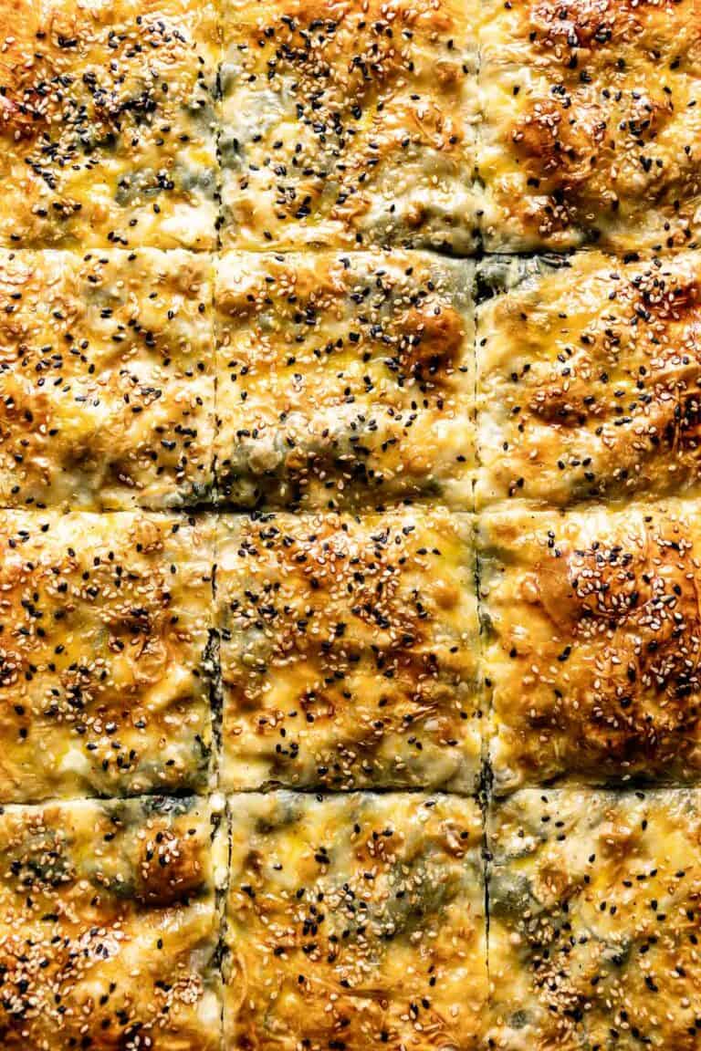 Spinach and Feta Cheese Börek (Turkish Borek Recipe) - Foolproof Living