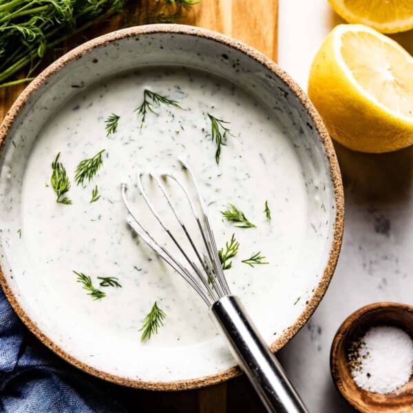 Yogurt Dill Sauce (Super Creamy!) Foolproof Living