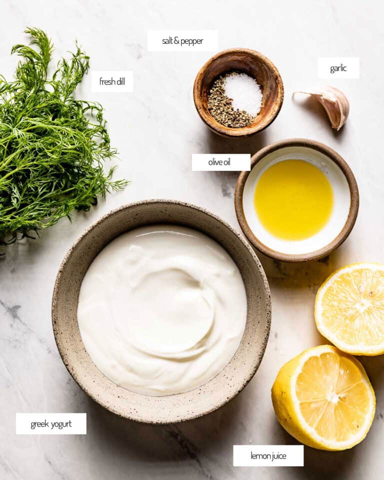 Yogurt Dill Sauce (Super Creamy!) Foolproof Living