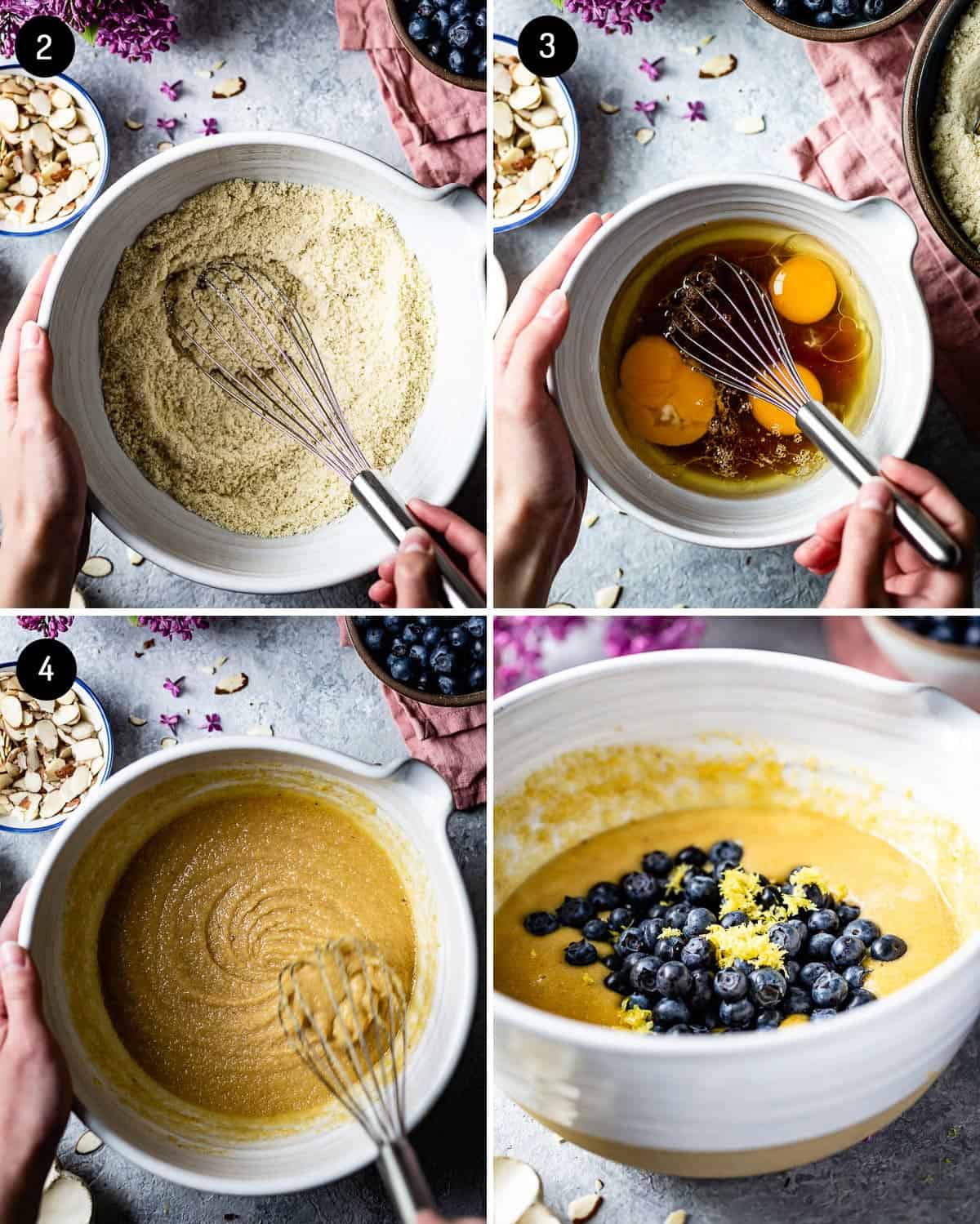 a collage of photos showing how to make the recipe