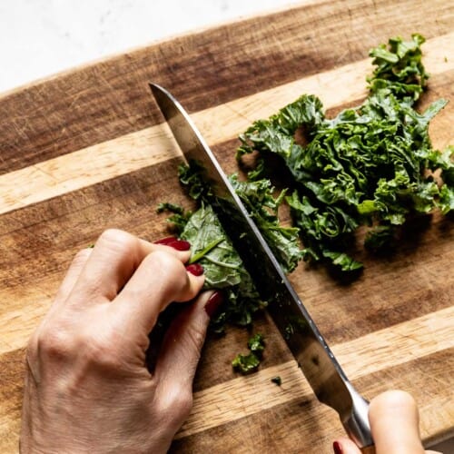 How to Cut Kale For Cooking Foolproof Living