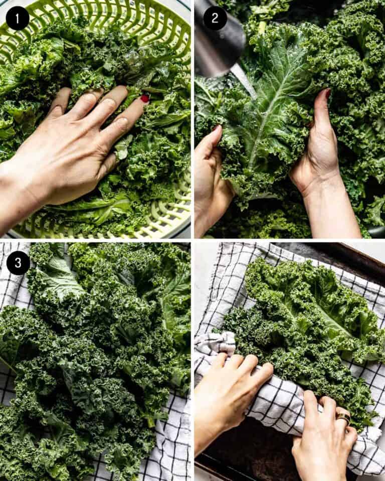 How To Cut Kale For Cooking Foolproof Living   Kale Preparation 768x959 