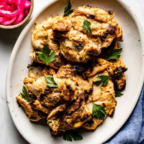 Greek Yogurt Chicken Marinade with Lemon and Garlic