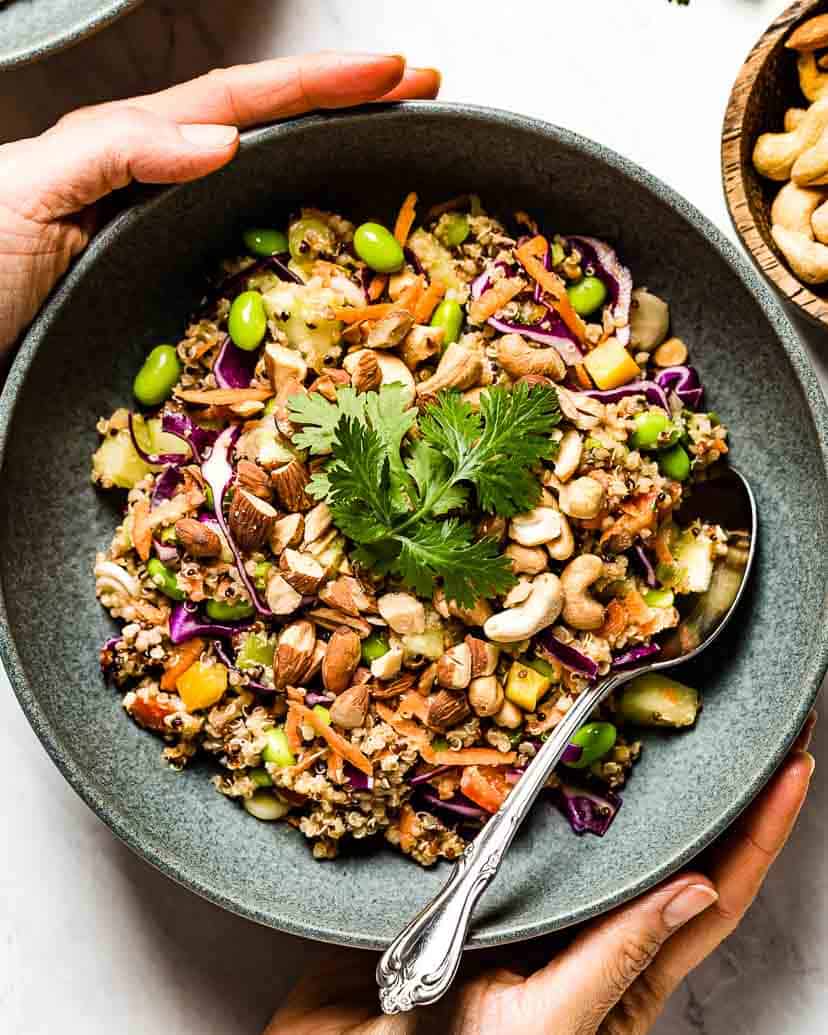 Thai-Inspired Quinoa Salad Jars Food & Nutrition Magazine - Stone Soup