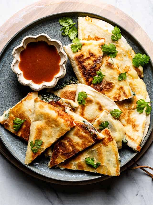 Spinach Quesadilla story Foolproof Living