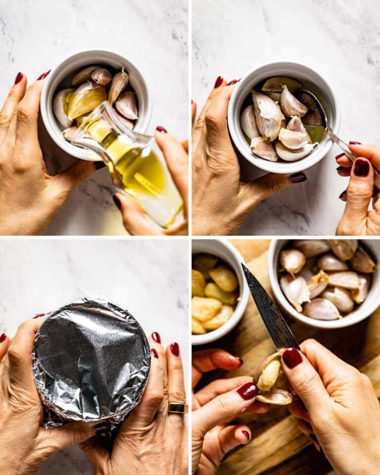 Roast Garlic in Air Fryer Foolproof Living