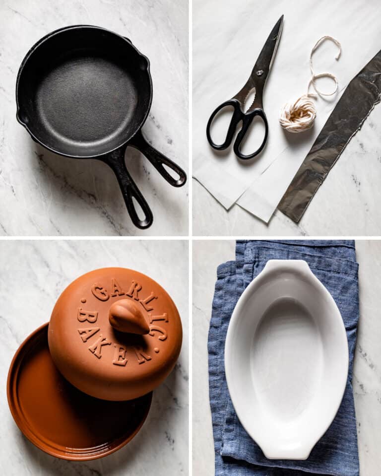 How To Roast Garlic Without Foil Foolproof Living