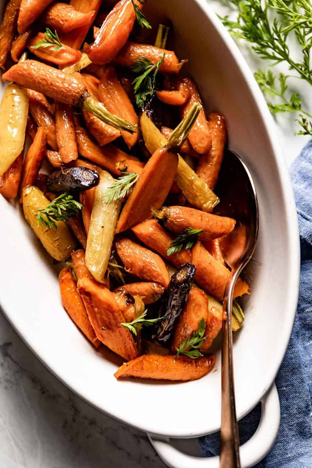 Maple Roasted Carrots Recipe - Foolproof Living
