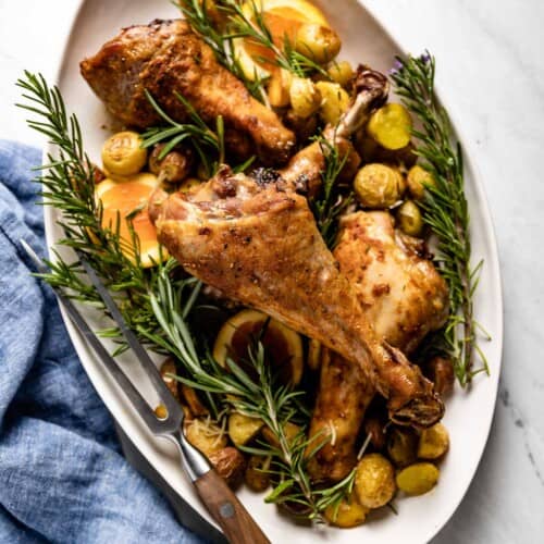 Roasted Turkey Drumstick Recipe - Foolproof Living