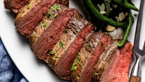 reverse sear medium tenderloin